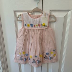 Baby Boden Bunny Dress NWT